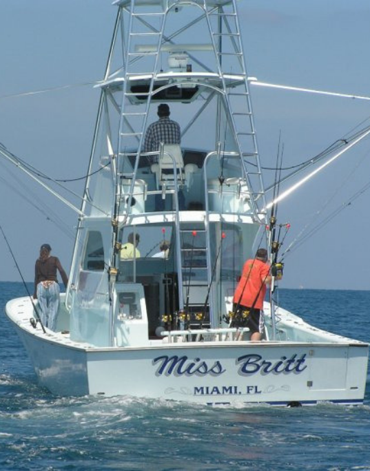 TACO Marine pro ambassador Captain Ray Rosher of Miss Britt Charters